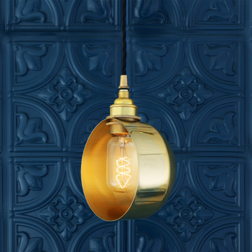 BOGOTA QUIRKY PENDANT LIGHT - Handmade brass pendant lamp by mullan lighting - view 3